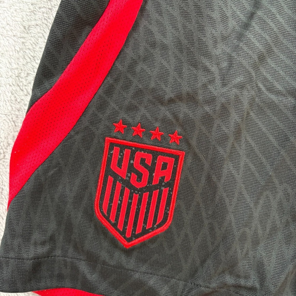 Nike Shorts Mens Large Black United States National Soccer Team USWNT Slim Fit - Picture 4 of 8